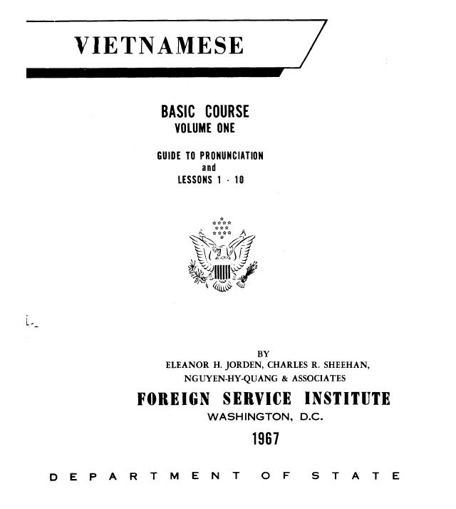 Tieng Viet 123 Vietnamese book for beginners